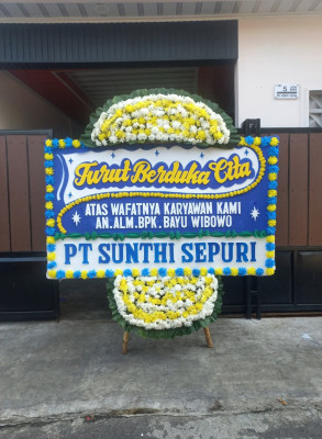 Papan Bunga Duka di Sambelia