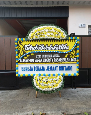 Papan Bunga Duka di Sambelia