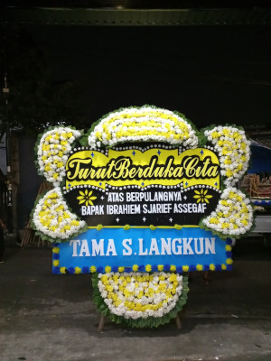 Papan Bunga Duka di Sambelia